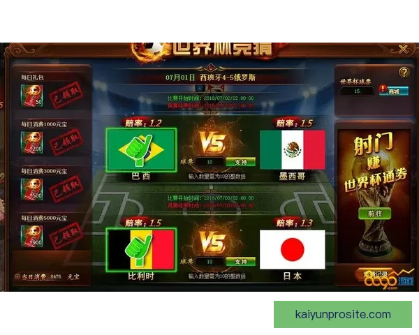 世界杯足球赛事竞猜平台最新玩法攻略全解析